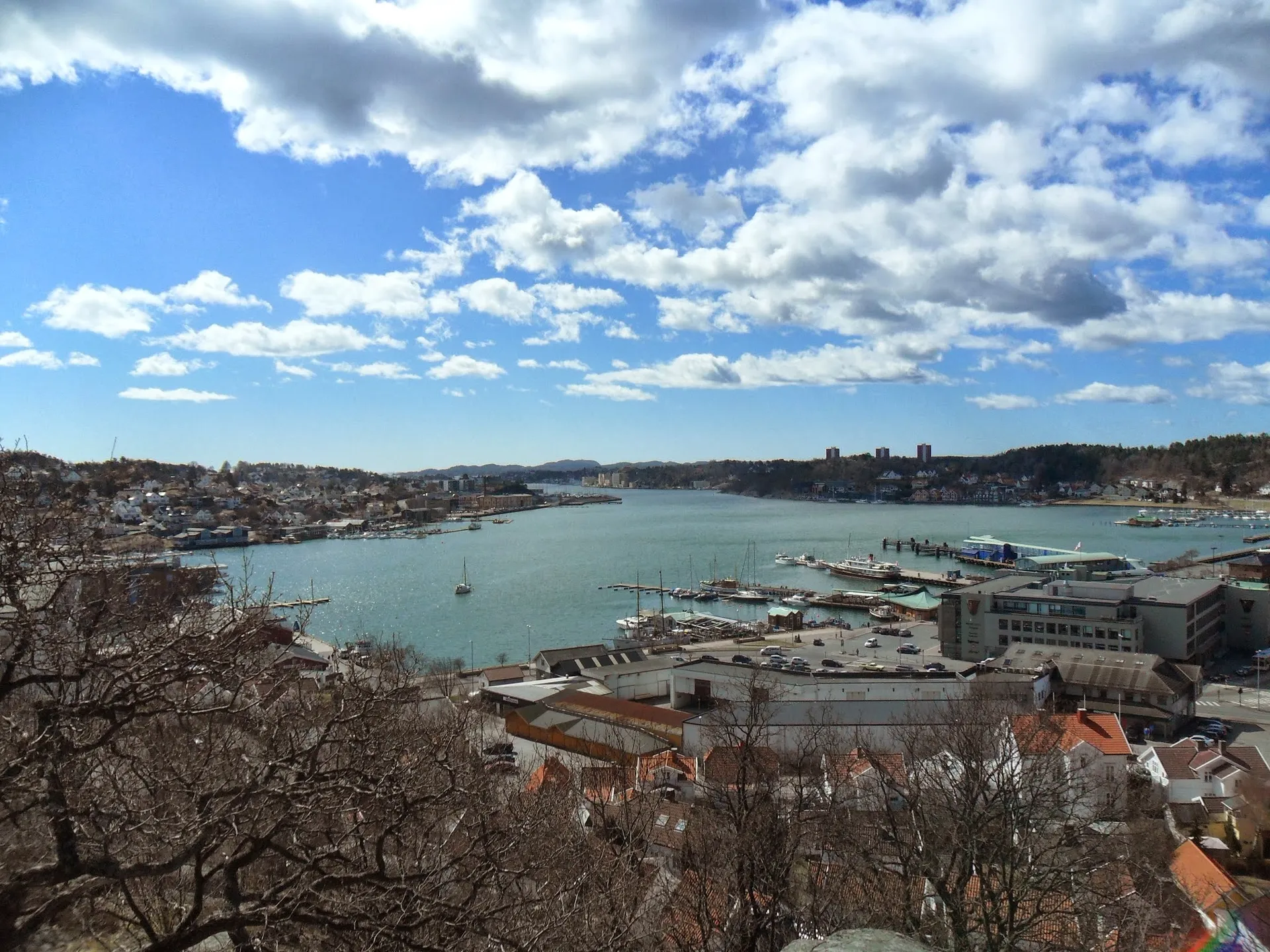 Sandefjord i Berlin — Pierwszy lot samolotem